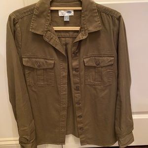 Olive Button Jacket